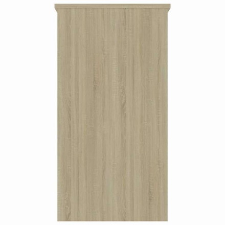 vidaXL デスク ソノマオーク 80x40x75cm パーティクルボード 家具 オフィス家具 デスク