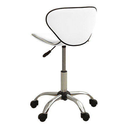 vidaXL サロンスパスツール ホワイト 合成皮革製ビジネス&工業用美容・化粧品業界サロンチェア