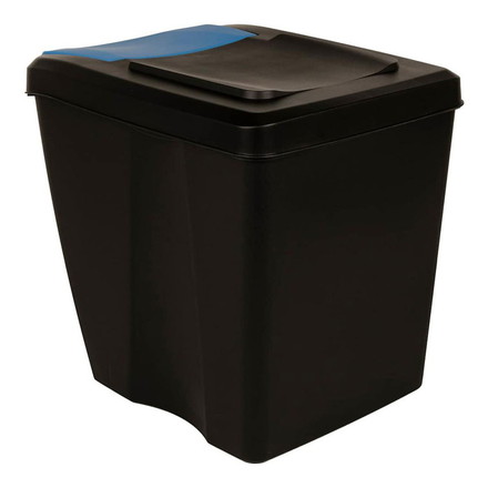 vidaXL 積み重ね可能 ゴミ箱 4点 アントラシート 100Lホーム&ガーデン家事用品ごみ入れごみ箱