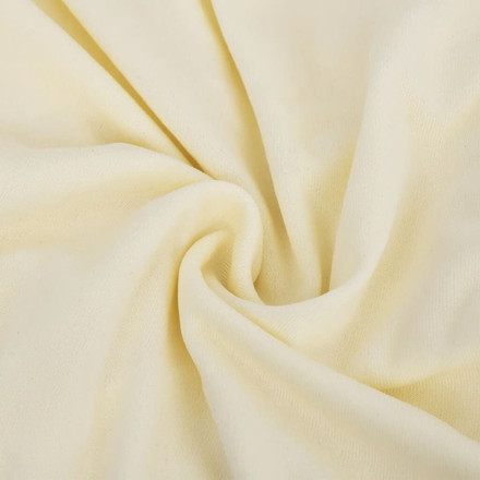 vidaXL ストレッチ ソファカバー 4人掛け用 クリーム