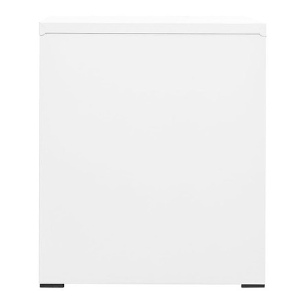 vidaXL ファイルキャビネット ホワイト 46x62x72.5cm