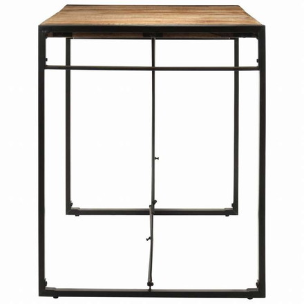 vidaXL バーテーブル 175x90x110 cm 無垢材 ラフ マンゴーウッド家具 テーブル