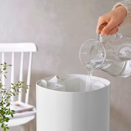 アイリスオーヤマ 上給水ハイブリッド加湿器 550ml AHM-HU55A-H グレー