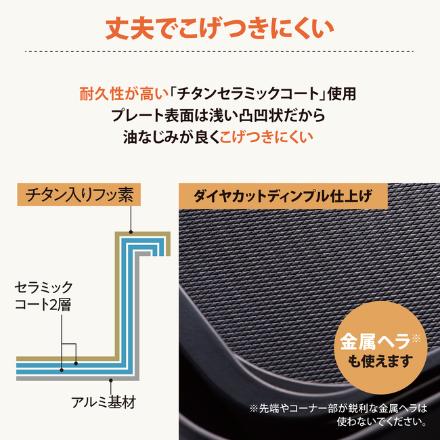 象印 ホットプレート STAN.シリーズ EA-FA10-BA [ブラック]