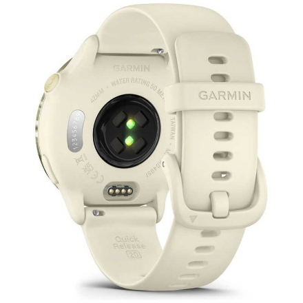 ガーミン vivoactive 6 フィットネスGPSウォッチ 010-02985-31 [Bone/Lunar Gold]