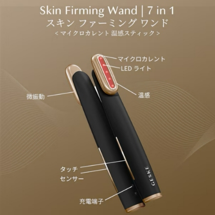 美顔器 GESKE スキン ファーミング ワンド GK000068GY01 グレー