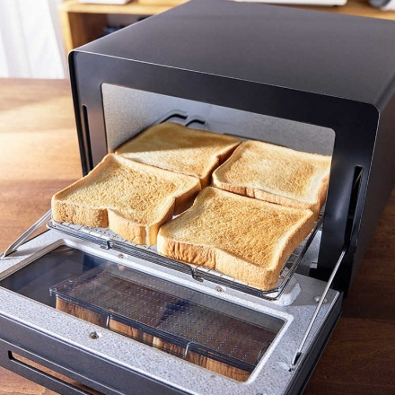 オーブントースター ツインバード 匠ブランジェトースター PLUS TS-D487B ブラック