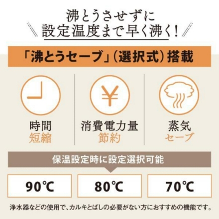 電気ポット 象印VE電気まほうびん 優湯生 CV-TF22-WA [ホワイト]