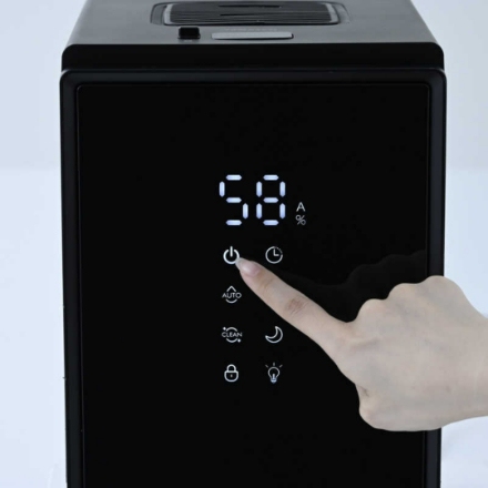 加湿器 山善 Steam CUBE KSF-S34(B) [ブラック]