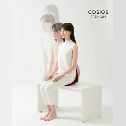 フィットネス cosios 骨盤矯正グッズ 骨盤矯正 クッション ブラック