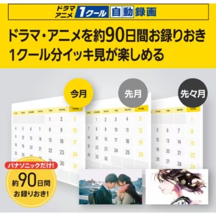 ブルーレイレコーダー パナソニック [2TB /3番組同時録画 /BS・CS 4Kチューナー内蔵] DMR-4T203