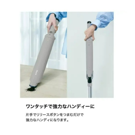 スティック掃除機 シャーク EVOPOWER SYSTEM FIT+ LC152JST グレージュ