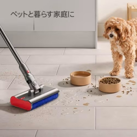 スティック掃除機 Dyson V12s Detect Slim Submarine SV46 SU イエロー／アイアン／ニッケル