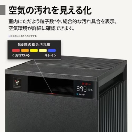 空気清浄機 シャーププラズマクラスター25000搭載 静電HEPAフィルター搭載 23畳対応 FP-U120 グレー系