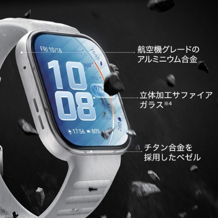 HUAWEI スマートウォッチ HUAWEI WATCH FIT 5 Pro [ホワイト]