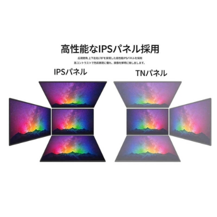 JAPANNEXT 液晶モニター 21.5型 フルHD JN-IPS215F3 ブラック