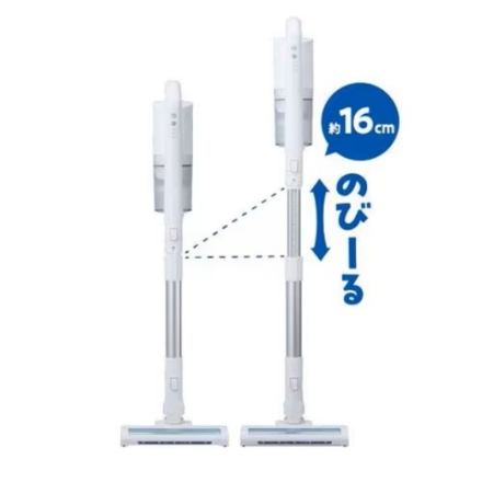 AQUA スティック掃除機 のび～るスティック AQC-PX2B-W ホワイト
