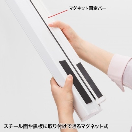 サンワサプライ プロジェクタースクリーン（マグネット式ケース一体型） PRS-WBC72HDN