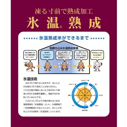 令和7年産 雪蔵仕込み氷温熟成 新潟産こしひかり 4kg（2kg×2袋）