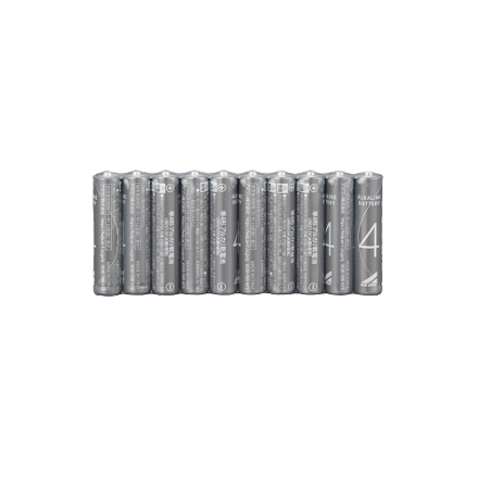 アズワン アルカリ乾電池 単4 10本パック (4-4953-03)