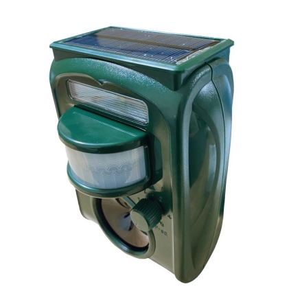 ソーラー充電式害獣駆除機 赤外線センサー 2個組