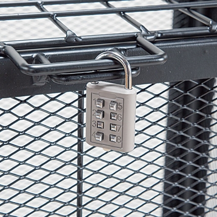 スチール製 屋外用ゴミ集積庫 ダストボックス ゴミステーション カラス対策