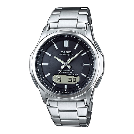 CASIO ソーラー 電波時計 ホワイト WVA-M630D