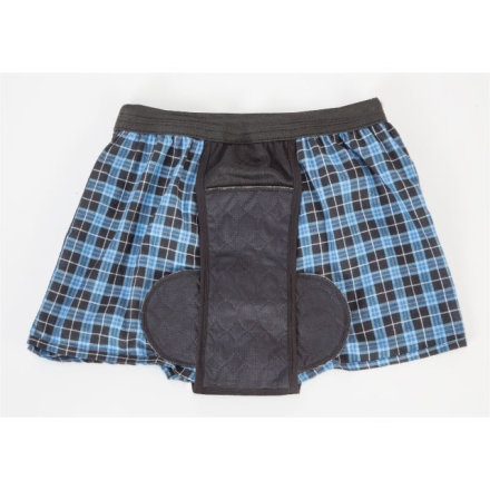 さわやか安心ﾄﾗﾝｸｽ2色7枚組 ﾌﾞﾙｰ系×4･ﾌﾞﾗｯｸ系×3　3L