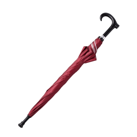 晴雨兼用 ステッキ傘 黒