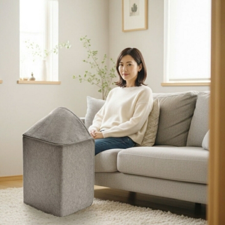 折りたたみ遠赤外線パネルヒーター 毛布付き