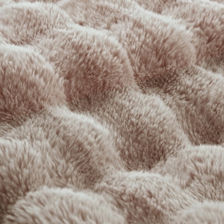 ふんわりぽかぽか毛布 ダブル 180×200cm