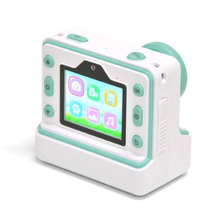 プリント機能付きキッズカメラ＆感熱紙3ロール AK-KD01P