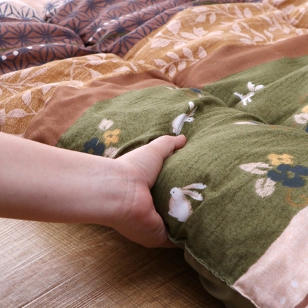 こたつ掛布団「こよみ」 長方形中 こたつ布団