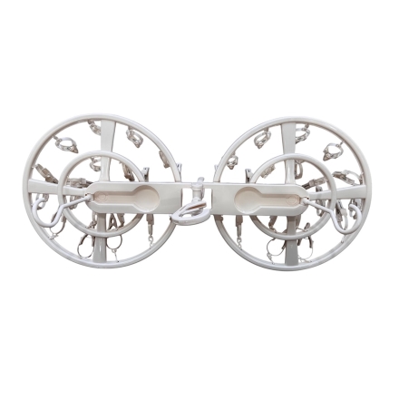 ぐるぐるピンチハンガー 回して干せる 回転式ハンガー 回転ハンガー