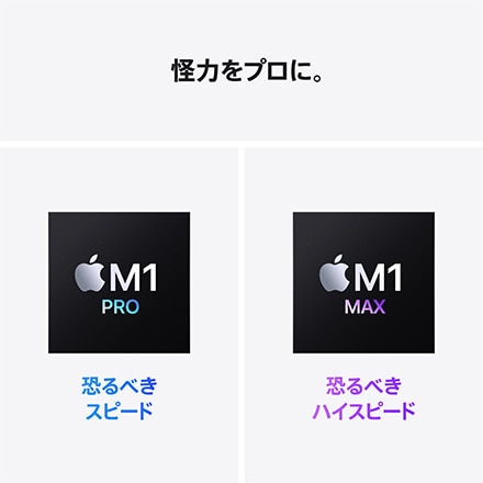 Apple MacBook Pro 16インチ 1TB SSD 10コアCPUと32コアGPUを搭載したApple M1 Maxチップ - シルバー with AppleCare+ ※他色あり