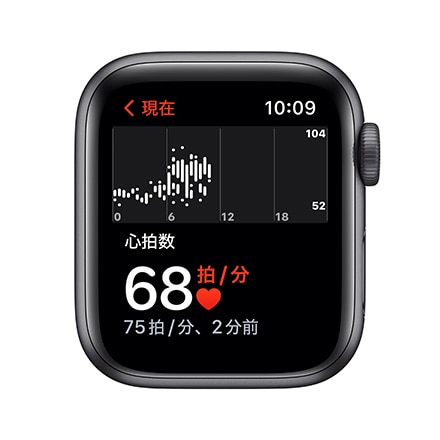 Apple Watch SE（GPSモデル）- 40mmスペースグレイアルミニウムケースとミッドナイトスポーツバンド - レギュラー