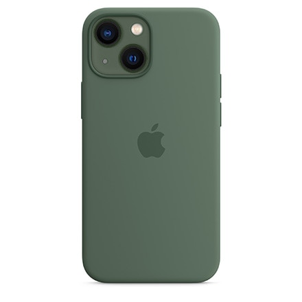 iPhoneケース MagSafe対応iPhone 13 miniシリコーンケース - ユーカリ