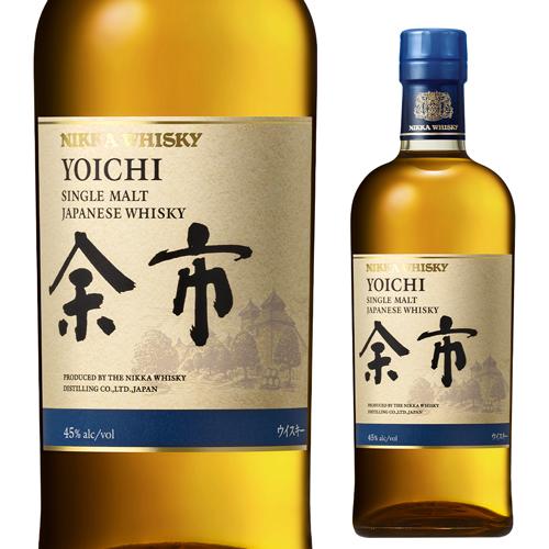ニッカ 余市 ギフトBOX入り 45度 700ml シングルモルト ジャパニーズ ウイスキー 国産 日本 北海道 YOICHI japanese whisky 長S