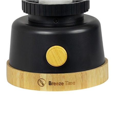 BreezeTime ガラスランプ ブラック BT12CM001