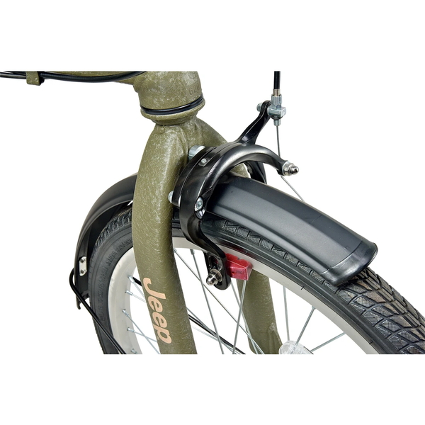クロモ 折りたたみ自転車24年モデル ジープ JE-206G OLIVE ２０インチ