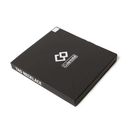 コラントッテ 磁気ネックレス TAO ネックレスα ARAN(アラン) ブラック クラシックゴールド Mサイズ ABARD52M