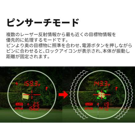 グリーンオン ゴルフ距離計 レーザーキャディー GL04 LASER CADDIE