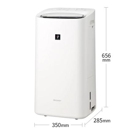 シャープ 除加湿空気清浄機 KI-PD50-W ホワイト コンプレッサー式 おすすめ畳数～10畳
