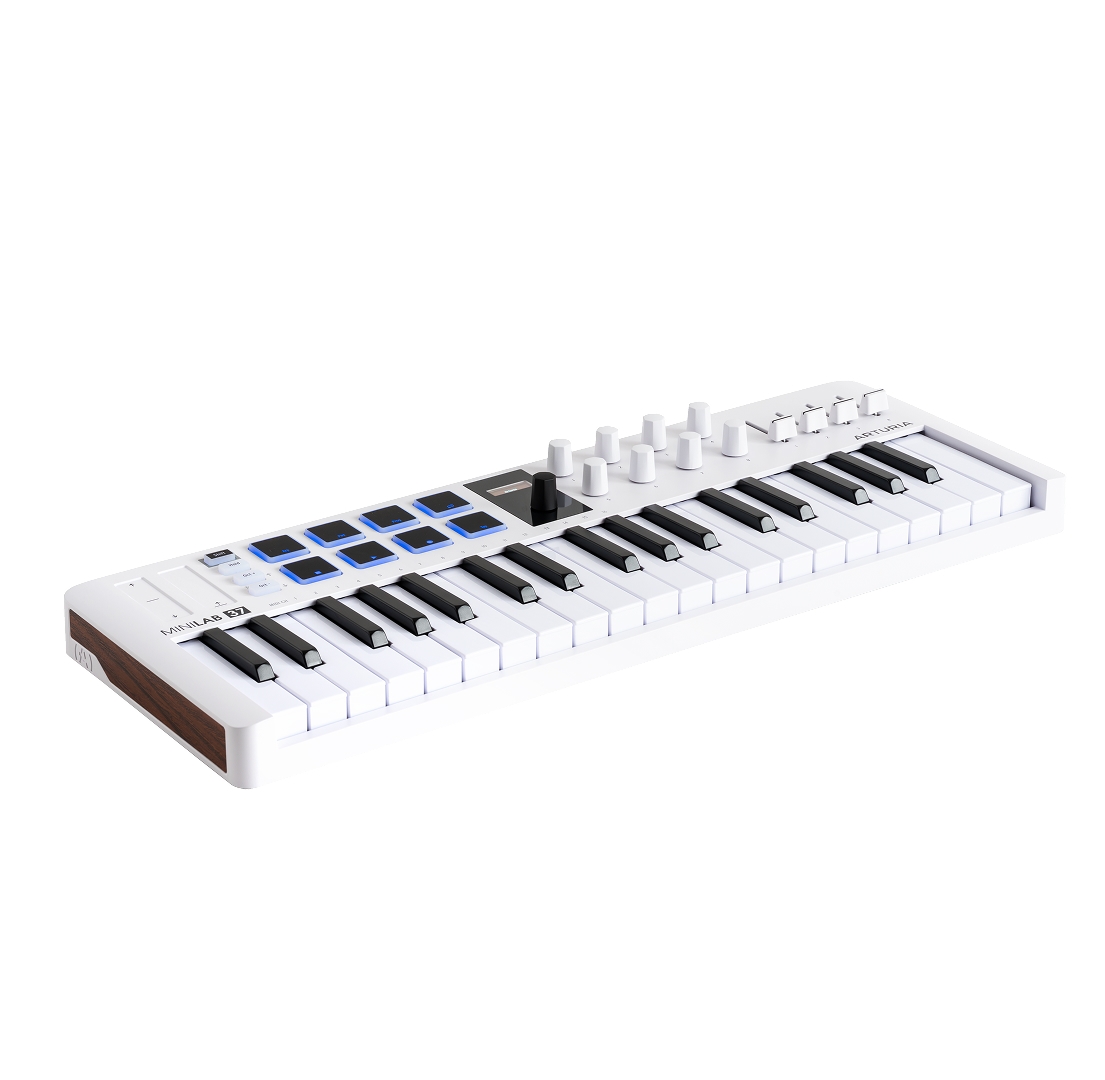 アートリアARTURIA MINILAB 37 MIDIコントローラー WH