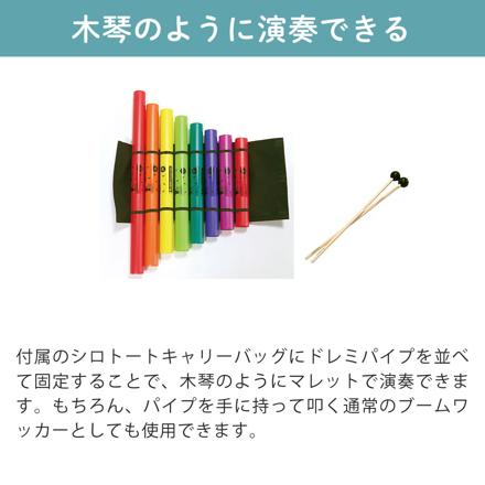 ブームワッカー Boomwhackers ドレミパイプ BPXS ブームフォンXTS ワックパック