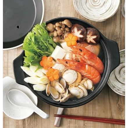 カクセー 土鍋 8号(24cm) DELICIAS デリシアス 3-4人用 DEL-21