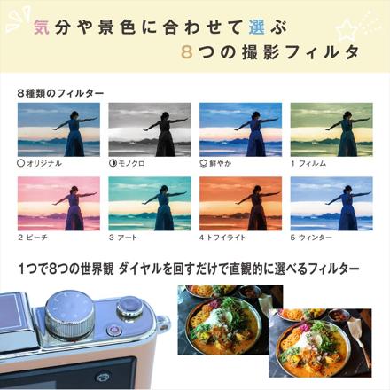 Hanin インスタントカメラプリンター Z2 HN-ICPZ2-BR ブラウン