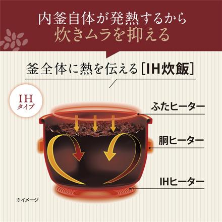 象印マホービン 炊飯器 1升炊き 圧力IH炊飯ジャー 極め炊き NW-QA18-BA ブラック