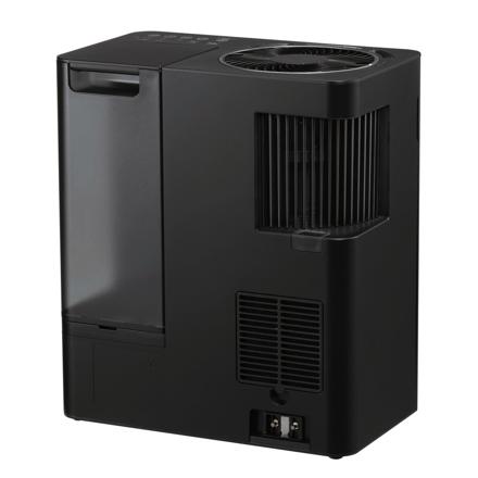 サンカ UVパワースチーム式加湿器 SSH-8100UVBK ブラック サーキュレーター搭載
