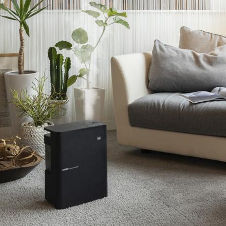 サンカ UVスチーム式加湿器 SSH-4100UVBK ブラック